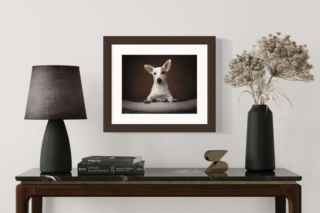 11x14 Framed Wall Pawtrait
