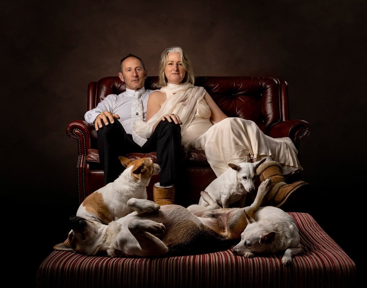 Jo Lyons and her family