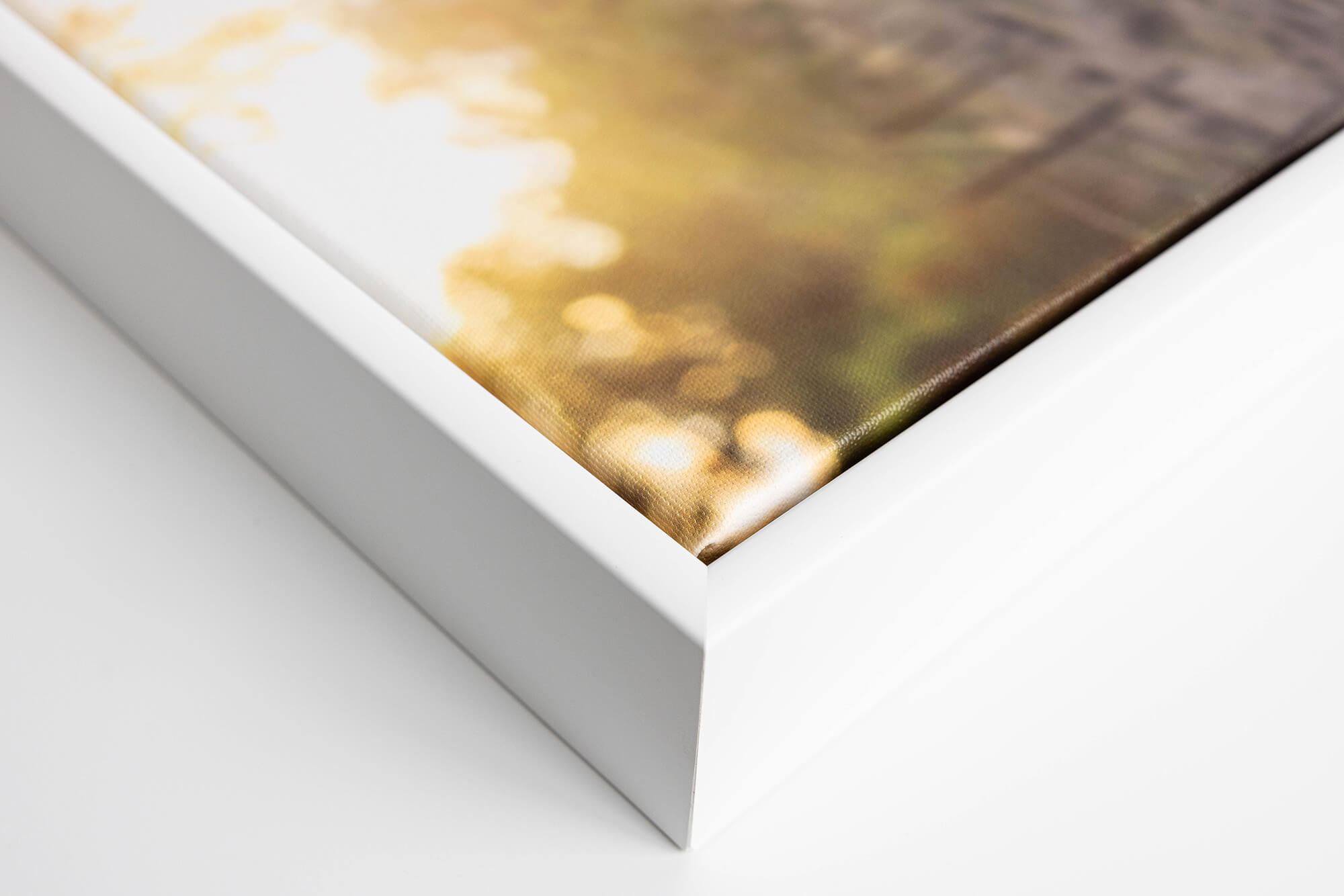 White Box framed Canvas